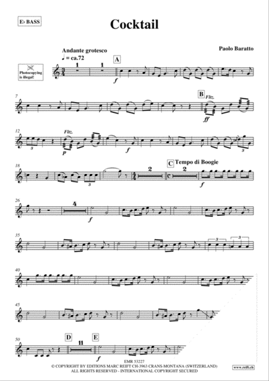 Cocktail Voice Solo scores gallery preview page 3