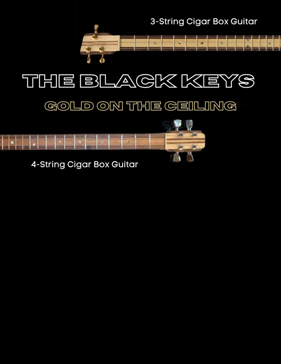 Gold On The Ceiling Guitar Solo scores gallery preview page 1