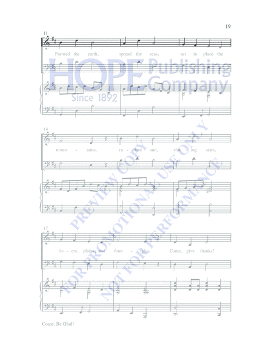 Worship Openers: Introits that Work!, Vol. 4 Choir scores gallery preview page 21