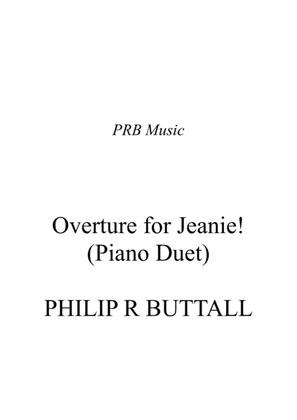 Book cover for Overture for Jeanie! (Piano Duet - Four Hands)