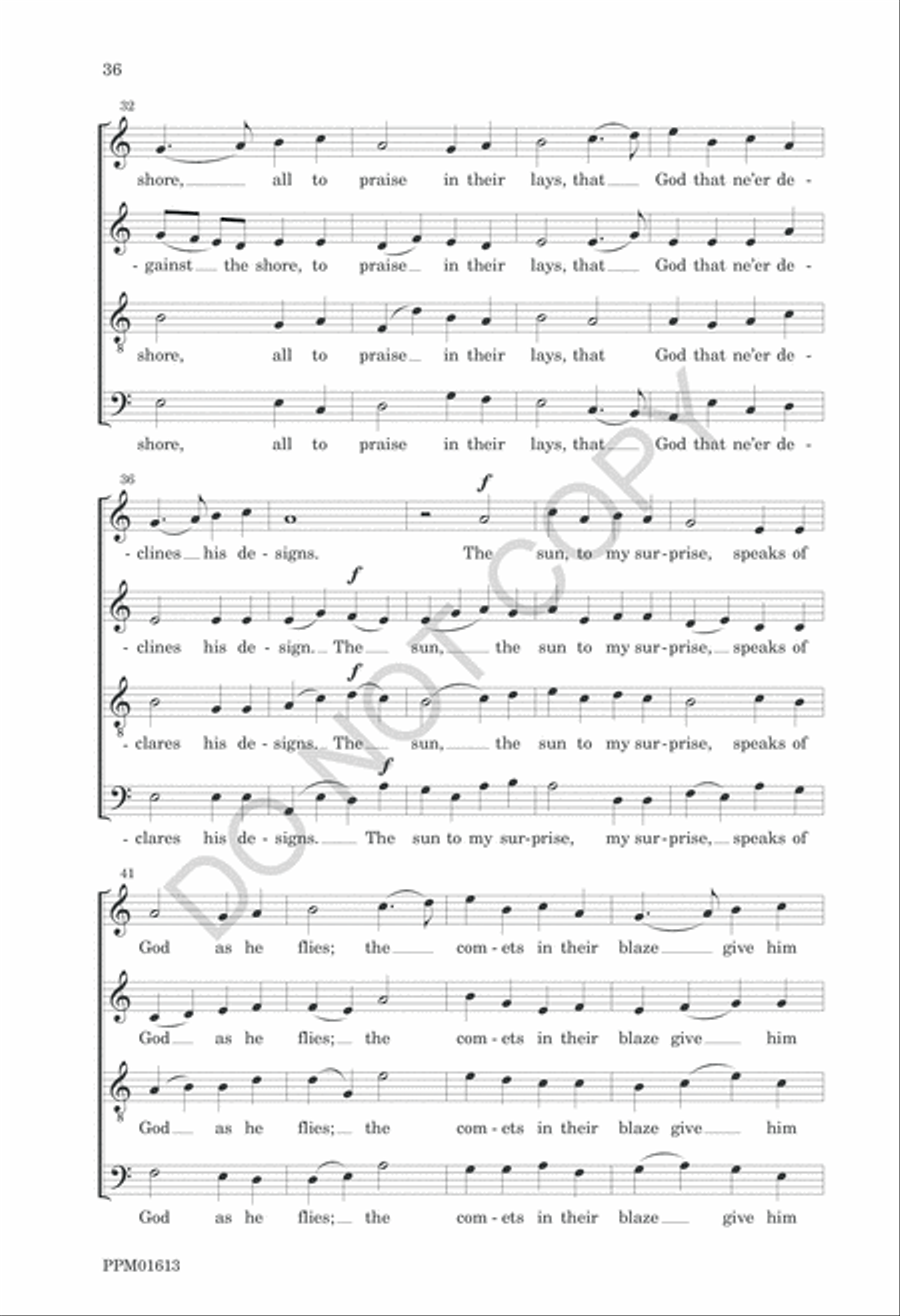 Nine American Folk Hymns 4-Part scores gallery preview page 39