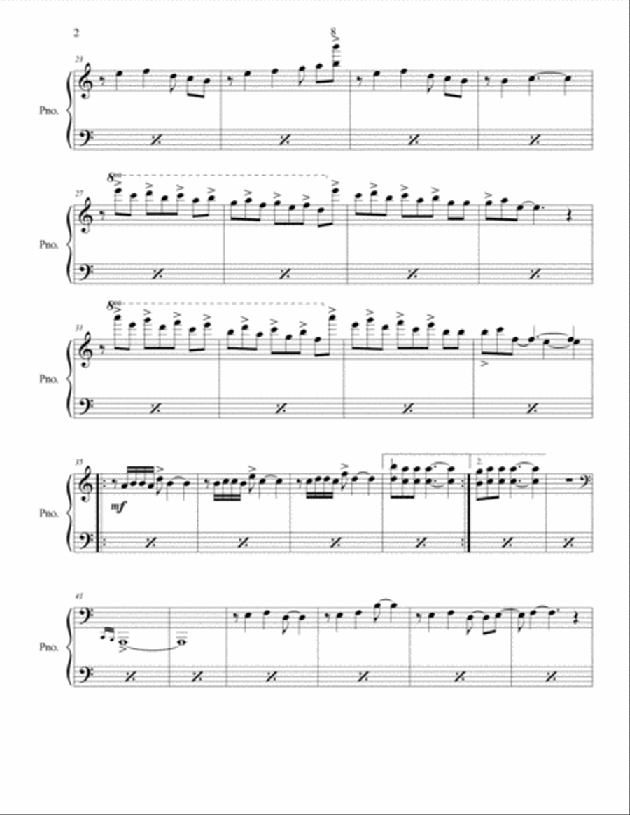 8, In Memoriam: Thanos Mikroutsikos Piano Solo scores gallery preview page 2
