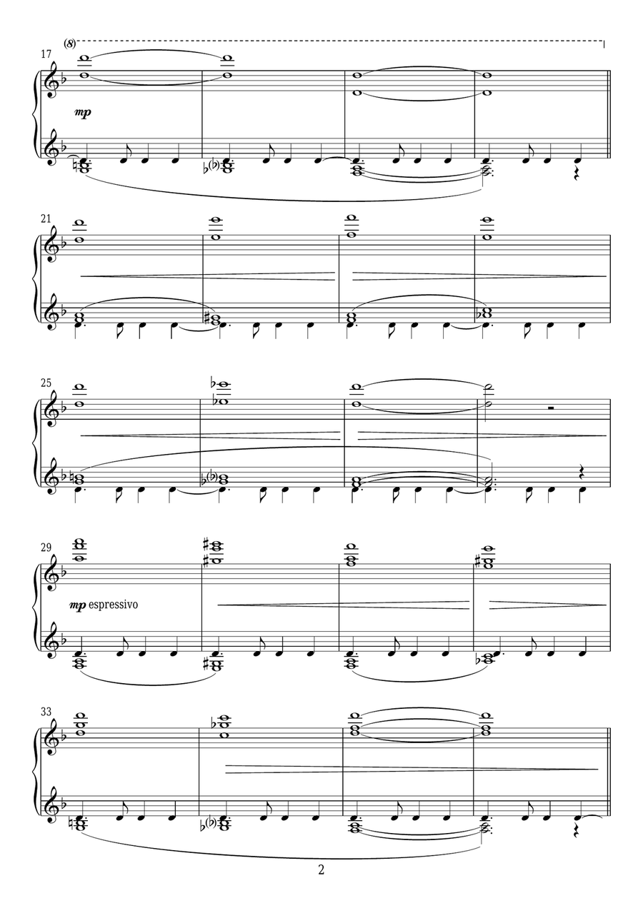 Carlotta's Portrait From Vertigo Piano Solo scores gallery preview page 2