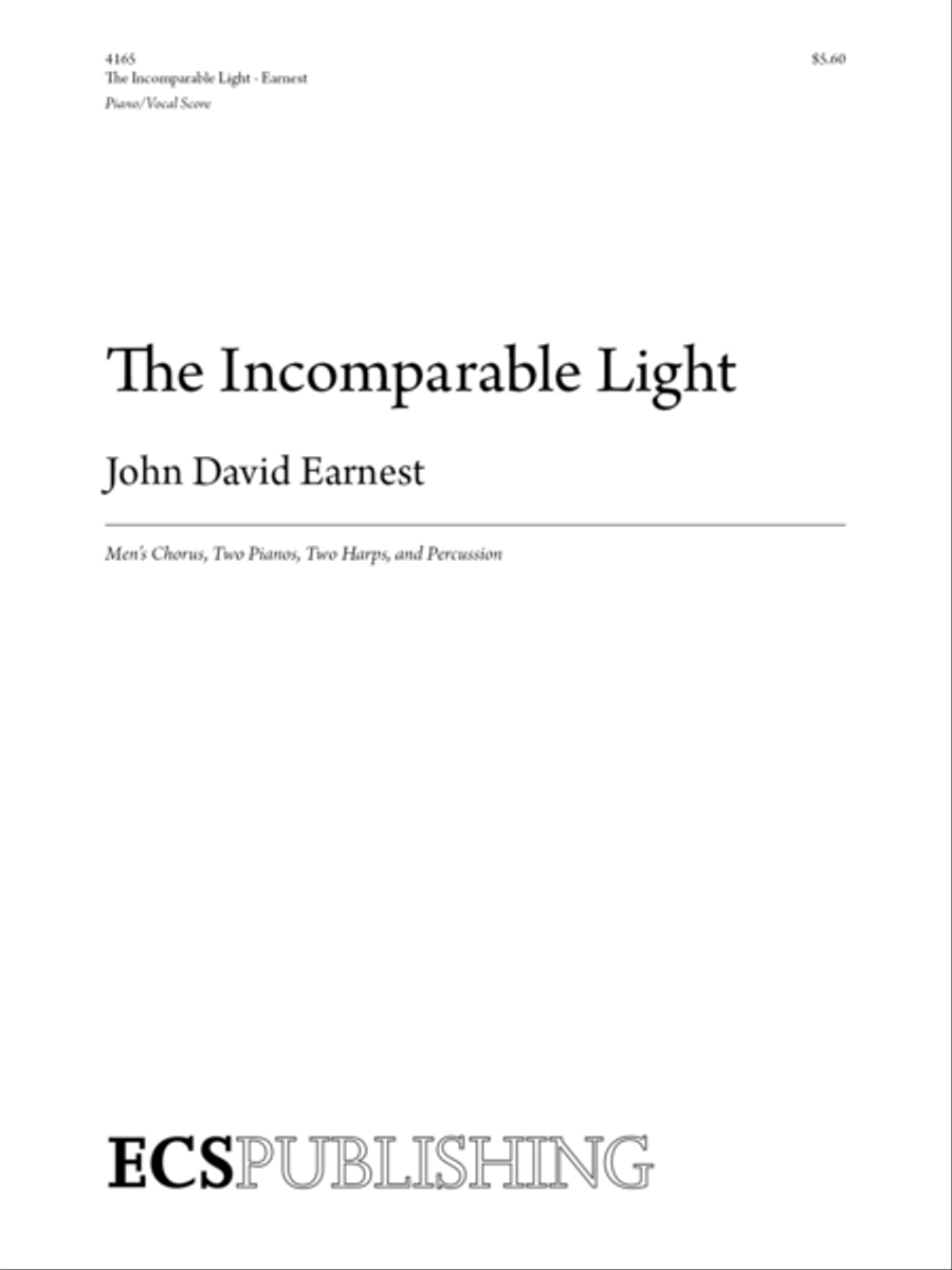 The Incomprehensible Light TTBB scores gallery preview page 1