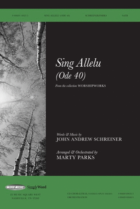 Sing Allelu (Ode 40) - CD ChoralTrax