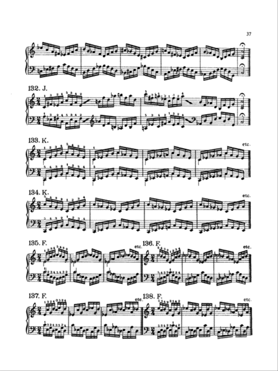Beringer: Daily Technical Studies for Piano Piano Method scores gallery preview page 5