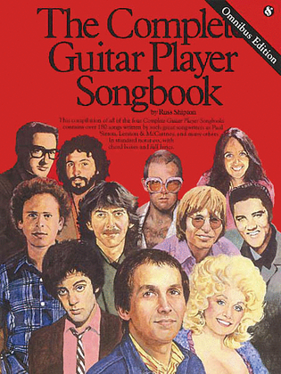 Book cover for The Complete Guitar Player Songbook Omnibus Edition