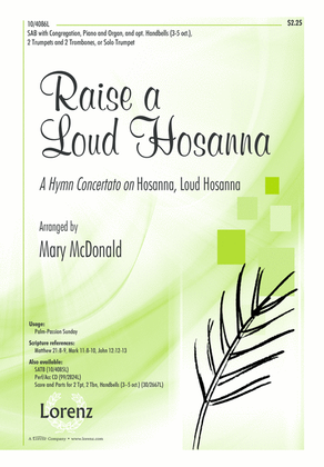 Book cover for Raise a Loud Hosanna