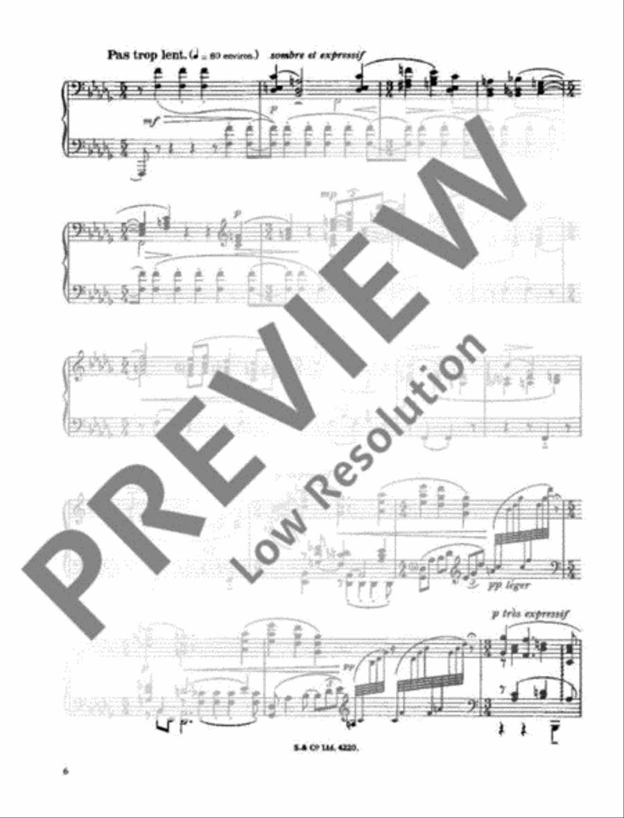 Miroirs Miroirs Piano Solo scores gallery preview page 7