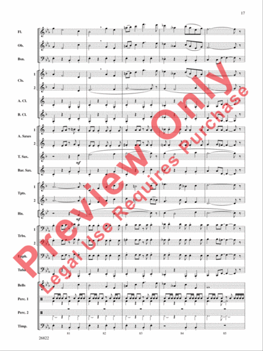 Photo Finish! Photo Finish! Concert Band scores gallery preview page 18
