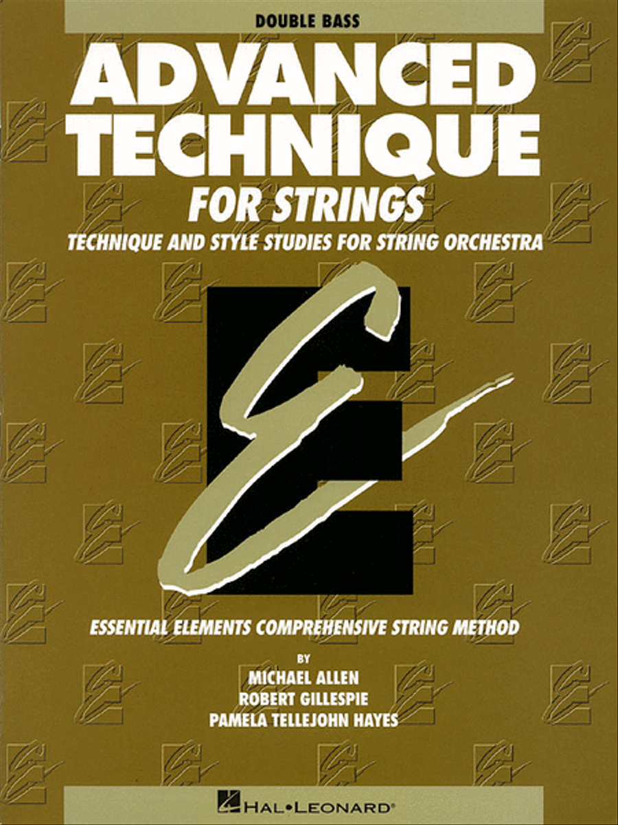 Advanced Technique for Strings (Essential Elements series) String Orchestra scores gallery preview page 1