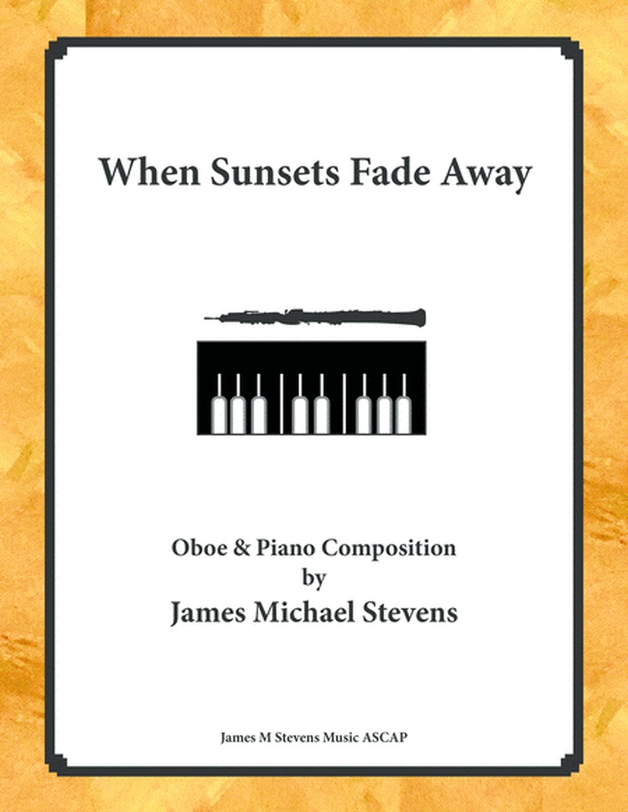 When Sunsets Fade Away - Oboe & Piano image number null