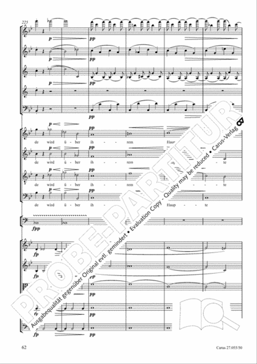 Ein Deutsches Requiem (German Requiem) 4-Part scores gallery preview page 69