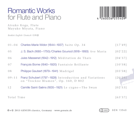 Romantic Works for Flute and P