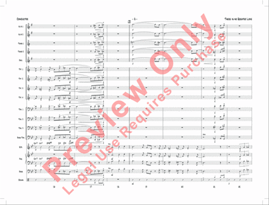 There Is No Greater Love Jazz Ensemble scores gallery preview page 11