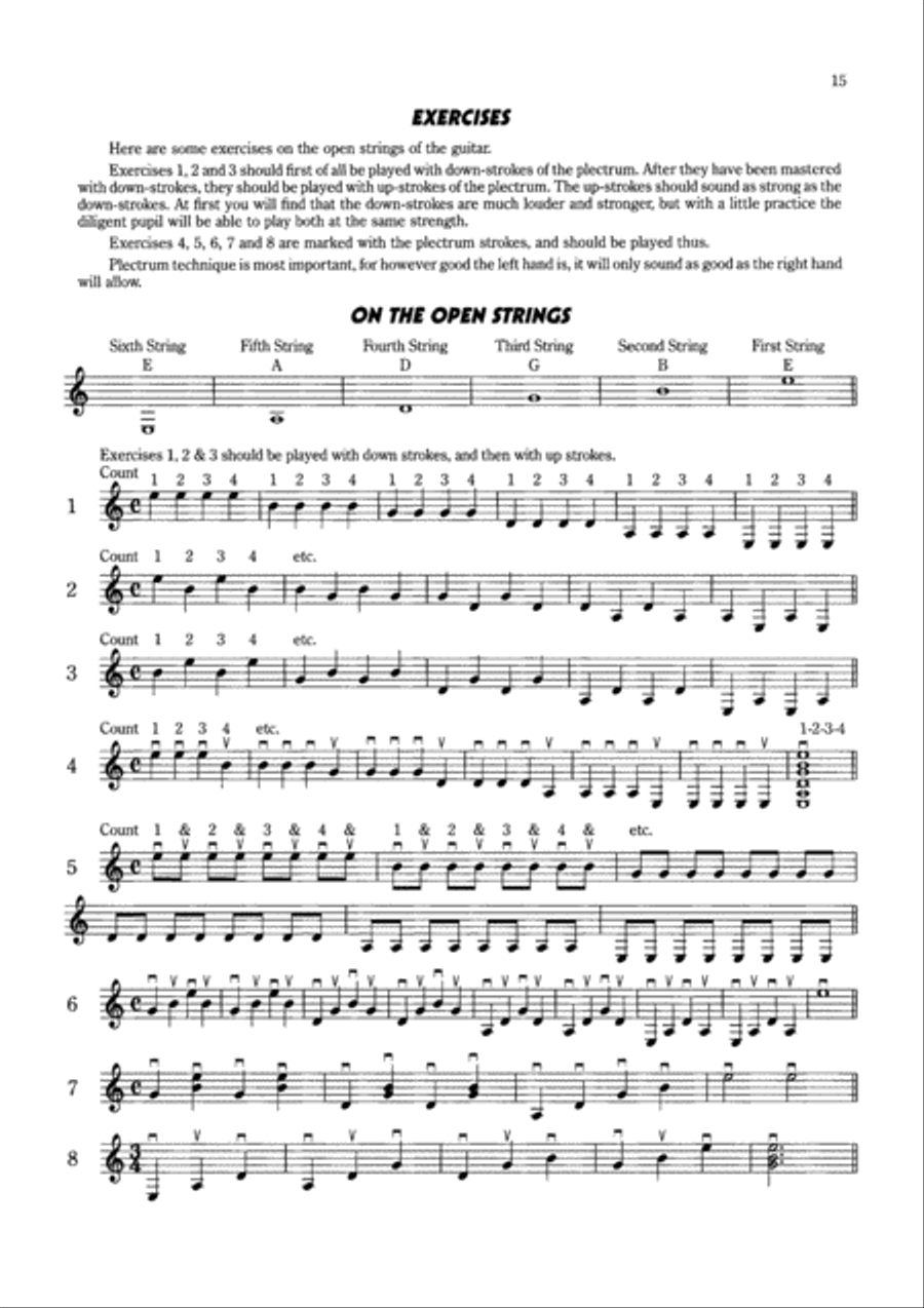 Bert Weedon's Play in a Day Guitar Solo scores gallery preview page 17