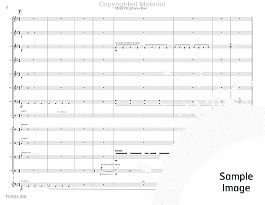 Minor Infraction Percussion Ensemble scores gallery preview page 13