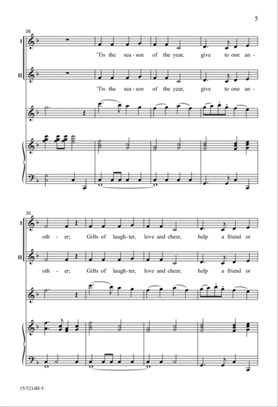Joy Is Everywhere! 2-Part scores gallery preview page 5