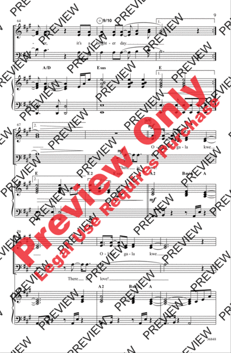 Love 3-Part scores gallery preview page 9