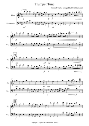 Trumpet Tune for Violin and Cello Duet