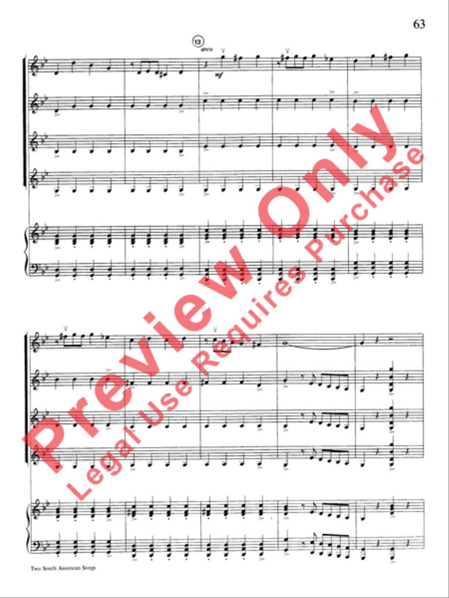 Highland/Etling Violin Quartet Series: Book 2