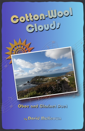 Book cover for Cotton Wool Clouds for Oboe and Clarinet Duet