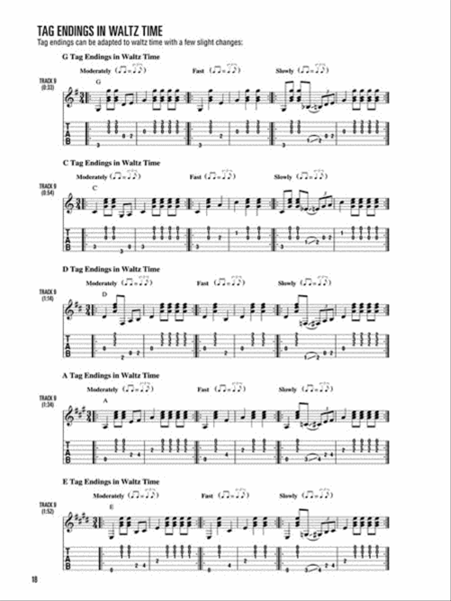 Hal Leonard Bluegrass Guitar Method Acoustic Guitar scores gallery preview page 4