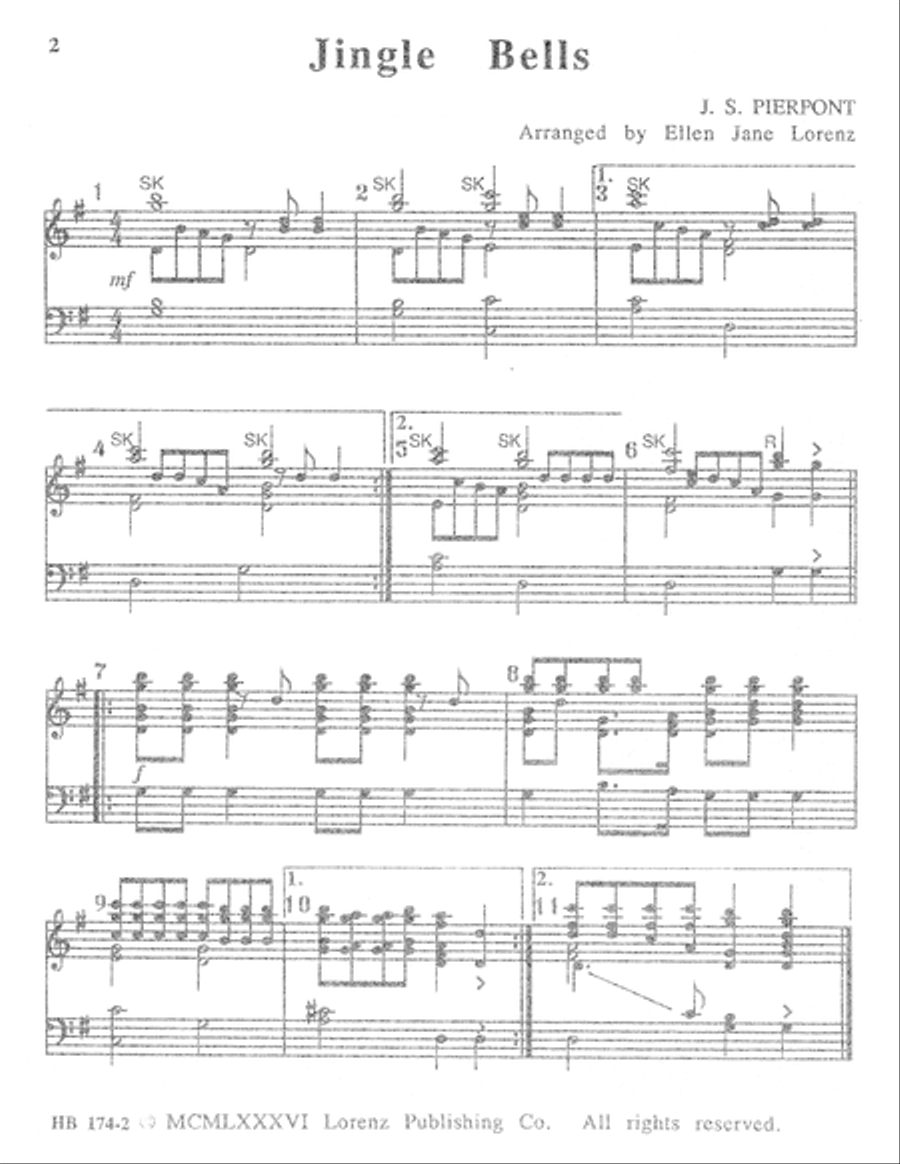 Easy Christmas Concert Easy Christmas Concert 3-Octaves scores gallery preview page 2