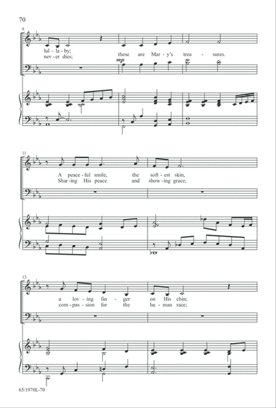 A Great and Mighty Wonder 4-Part scores gallery preview page 71