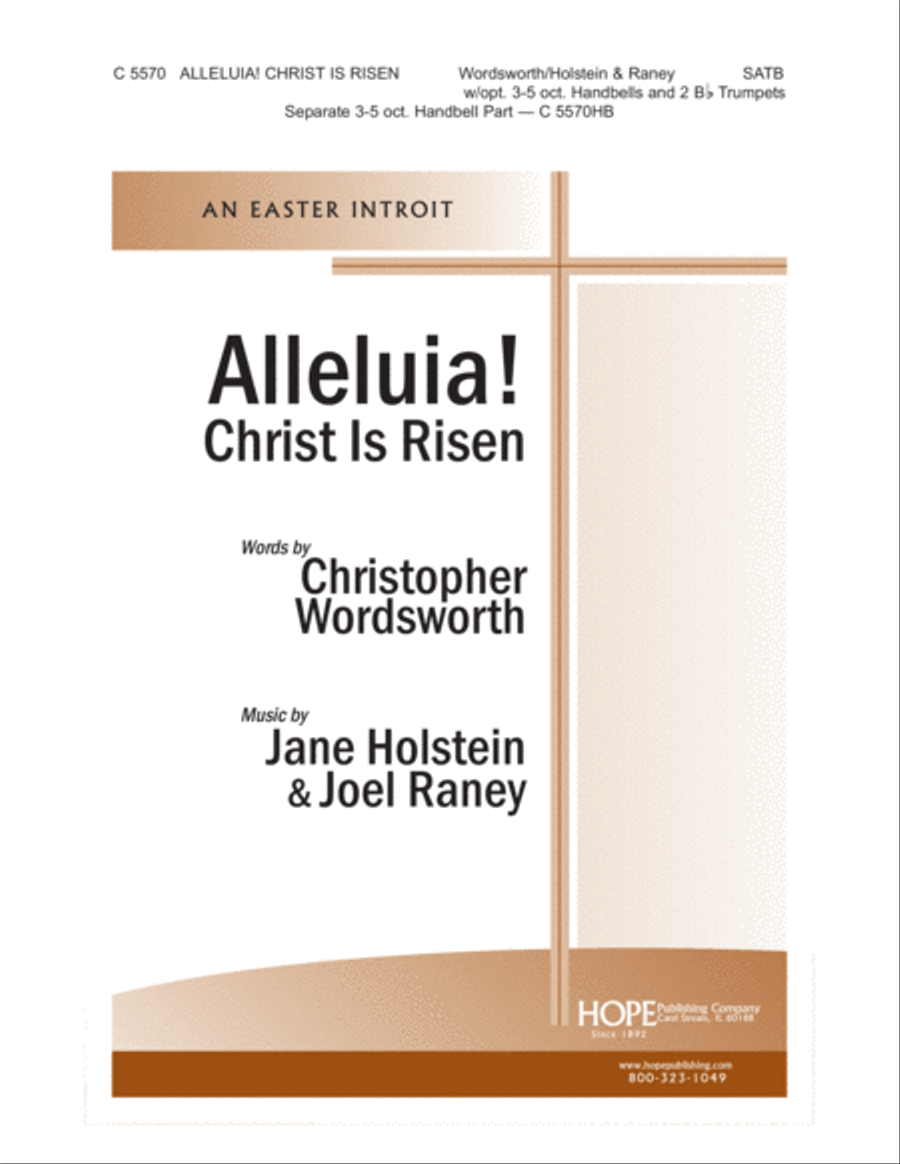 Alleluia! Christ Is Risen 4-Part scores gallery preview page 1