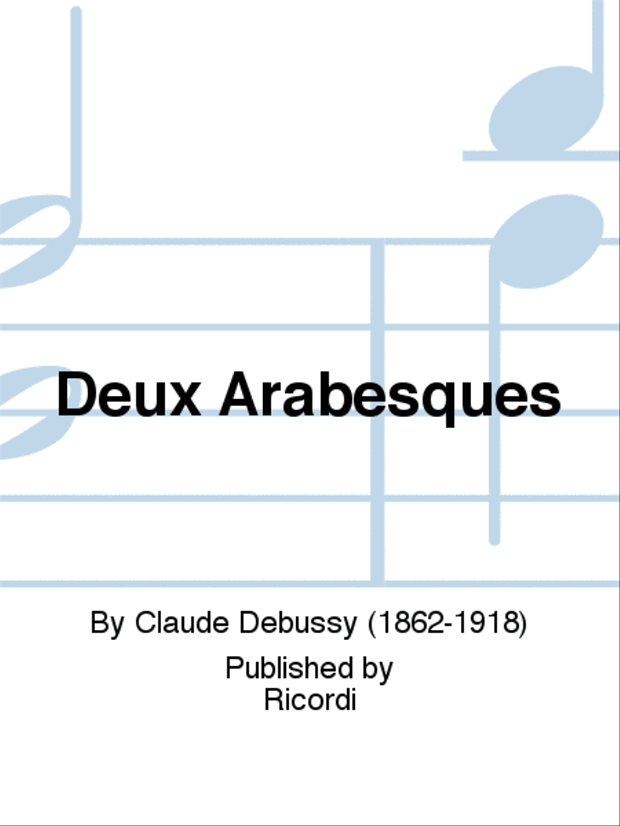 Deux Arabesques School and Community scores gallery preview page 1