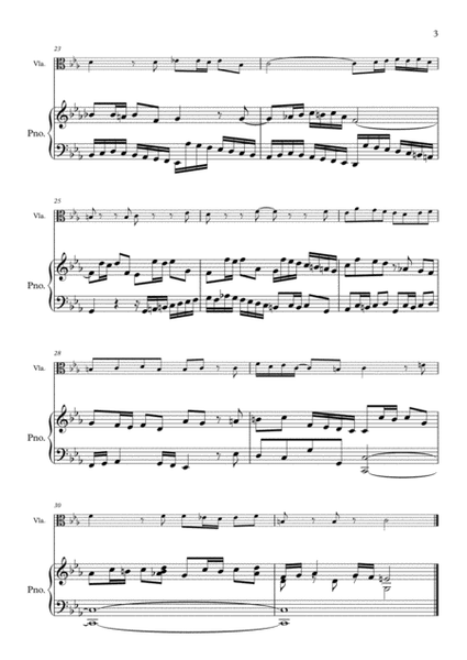 Fugue No.2 in C Minor, BWV 847