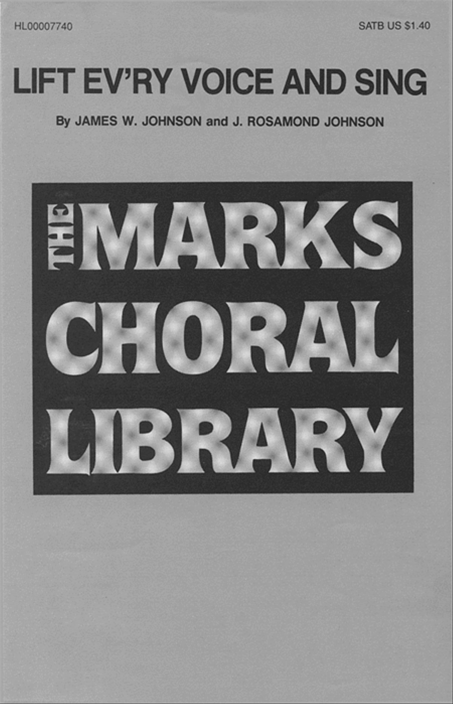 Lift Ev'ry Voice and Sing 4-Part scores gallery preview page 1