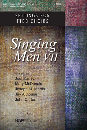 Book cover for Singing Men, Vol. 7