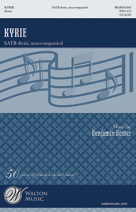 Book cover for Kyrie (SATB divisi)