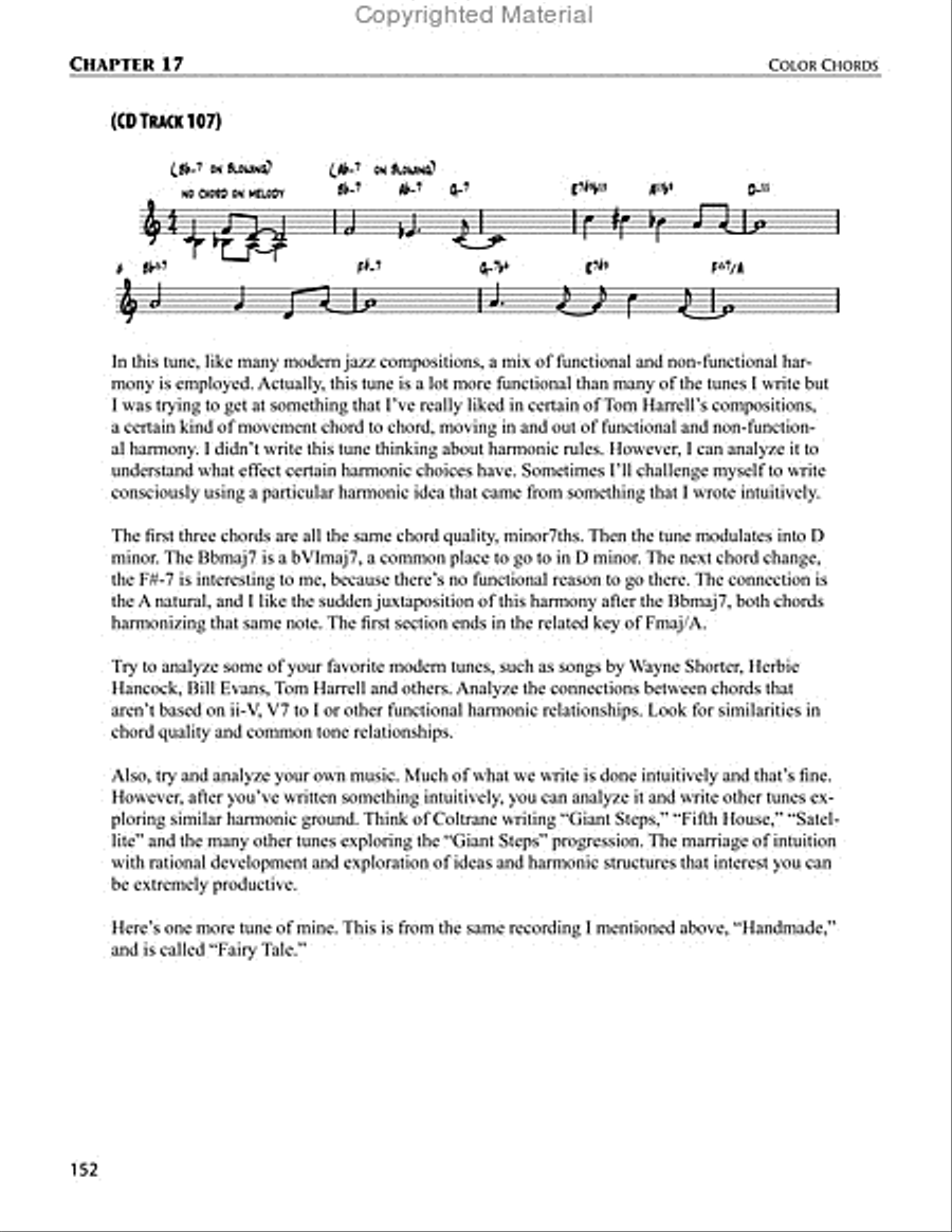 Jazz Harmony Book Book and Digital Audio scores gallery preview page 5