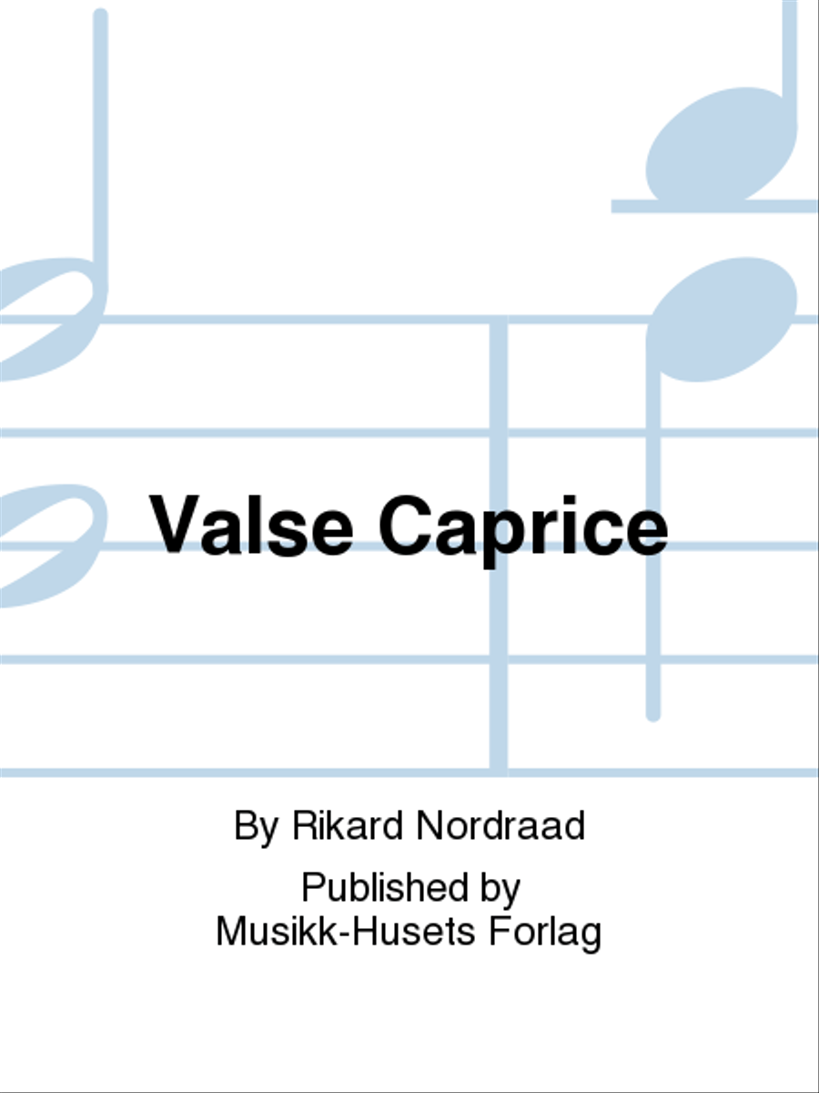 Valse Caprice Piano Solo scores gallery preview page 1