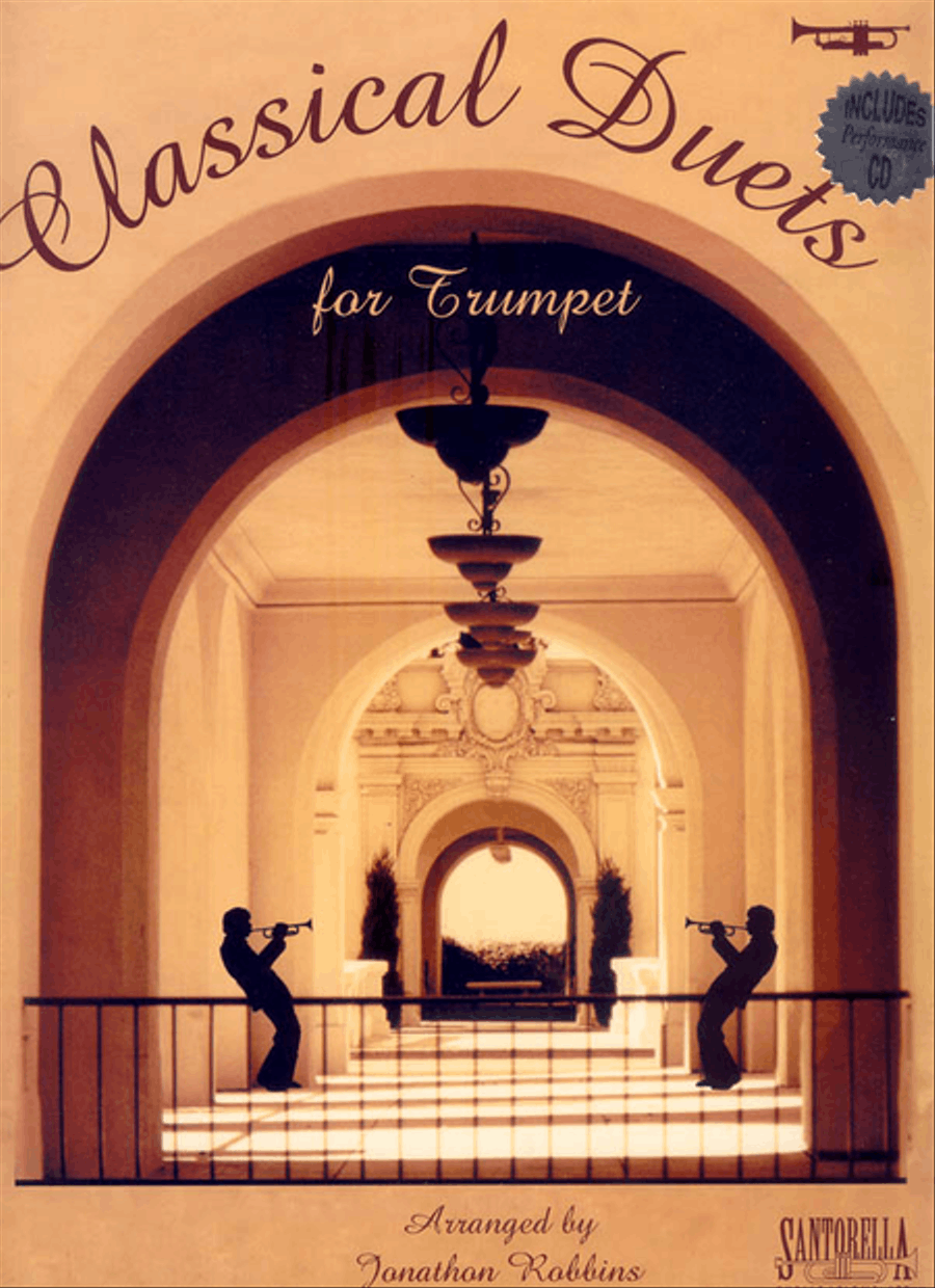 Classical Duets for Trumpet with CD Trumpet Duet scores gallery preview page 1