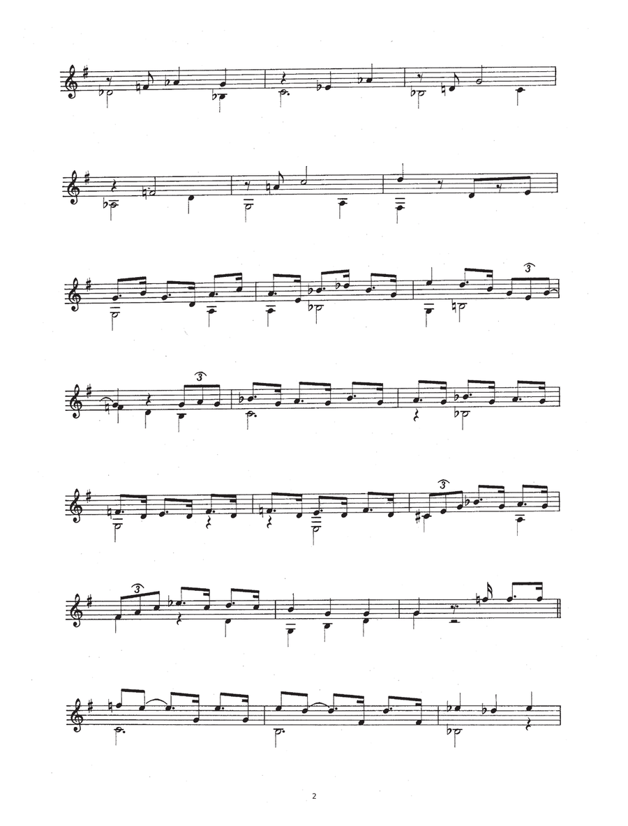 It's A Raggy Waltz Acoustic Guitar scores gallery preview page 2