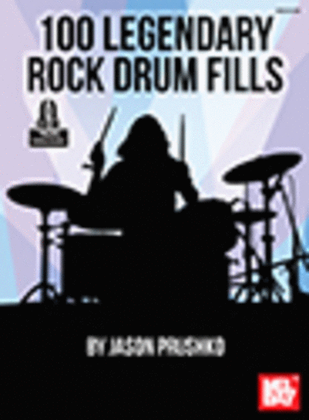 Book cover for 100 Legendary Rock Drum Fills