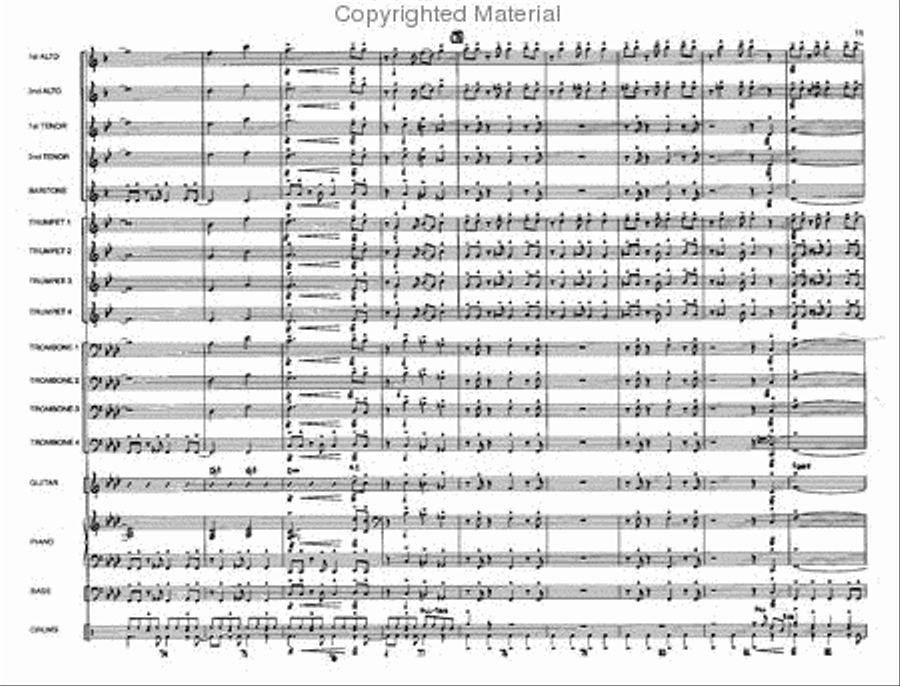 Bringin' It On Jazz Ensemble scores gallery preview page 11