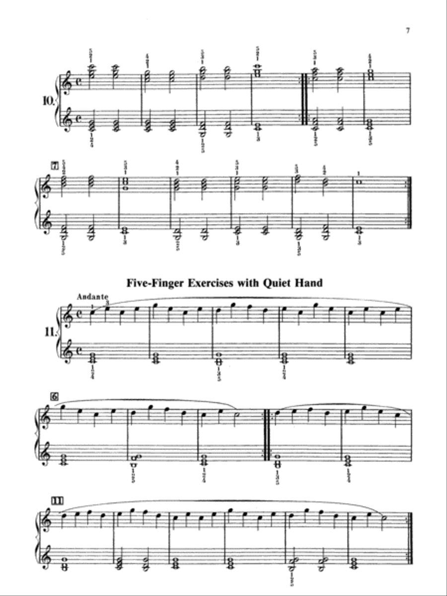 Czerny -- Practical Method for Beginners on the Piano, Opus 599 (Complete) Piano Method scores gallery preview page 3