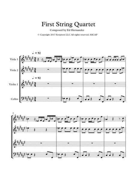 First String Quartet image number null