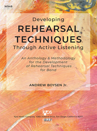 Dev Rehearsal Tech Through Active Listening - Book