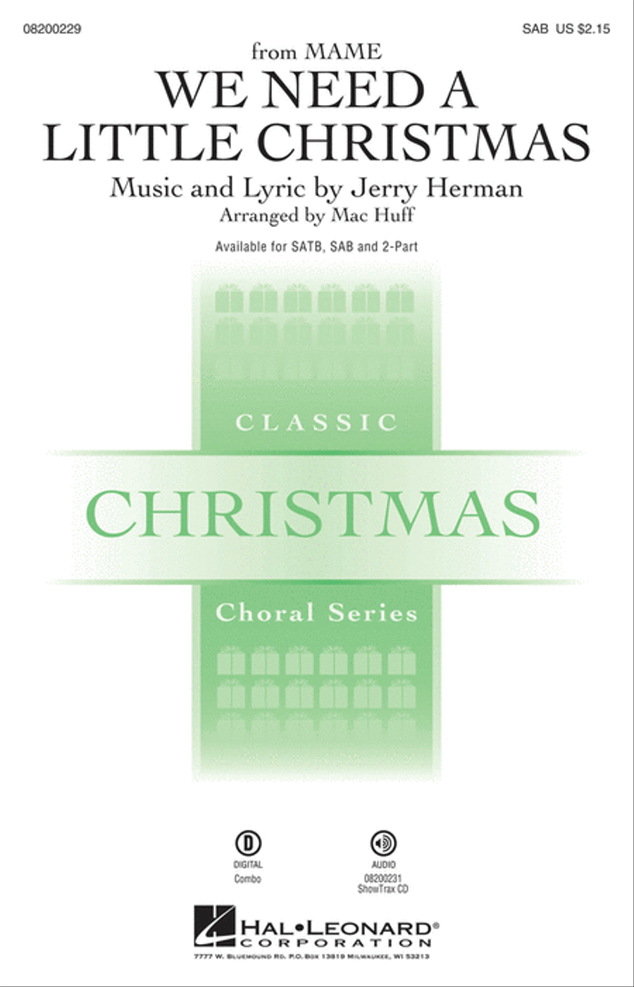 We Need a Little Christmas 3-Part scores gallery preview page 1