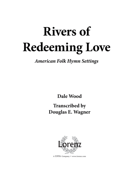 Rivers of Redeeming Love
