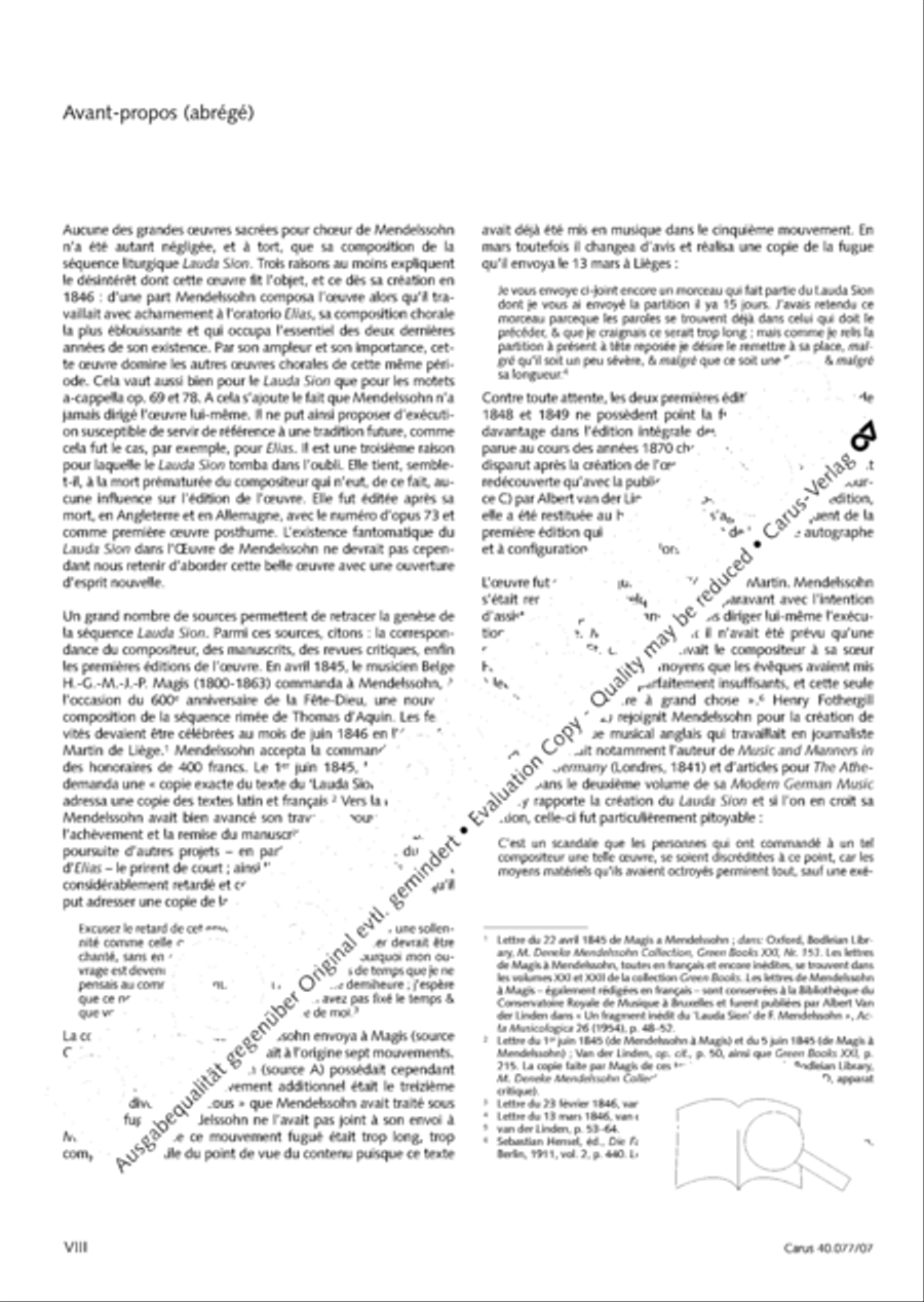 Lauda Sion Lauda Sion 4-Part scores gallery preview page 9