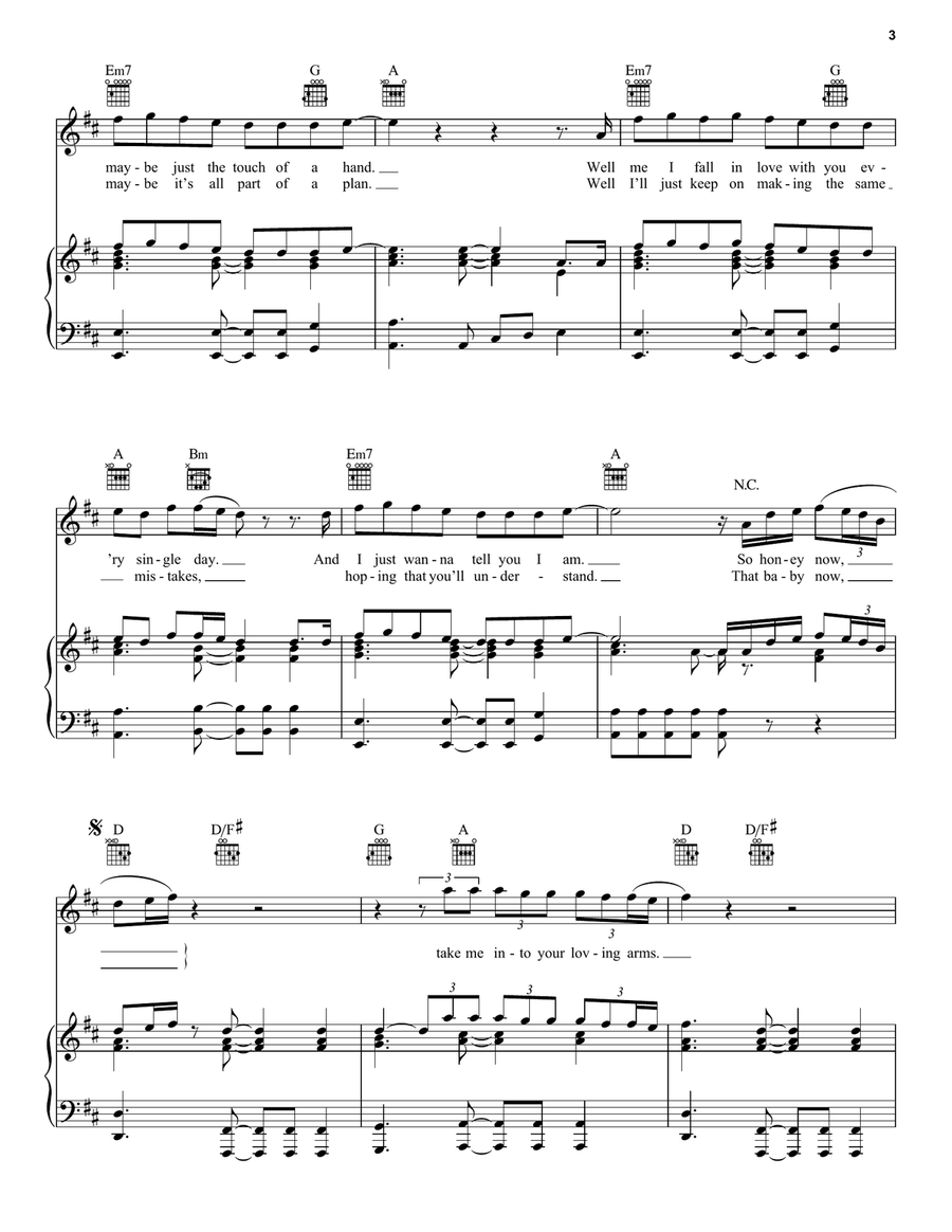 Thinking Out Loud Thinking Out Loud Acoustic Guitar scores gallery preview page 3