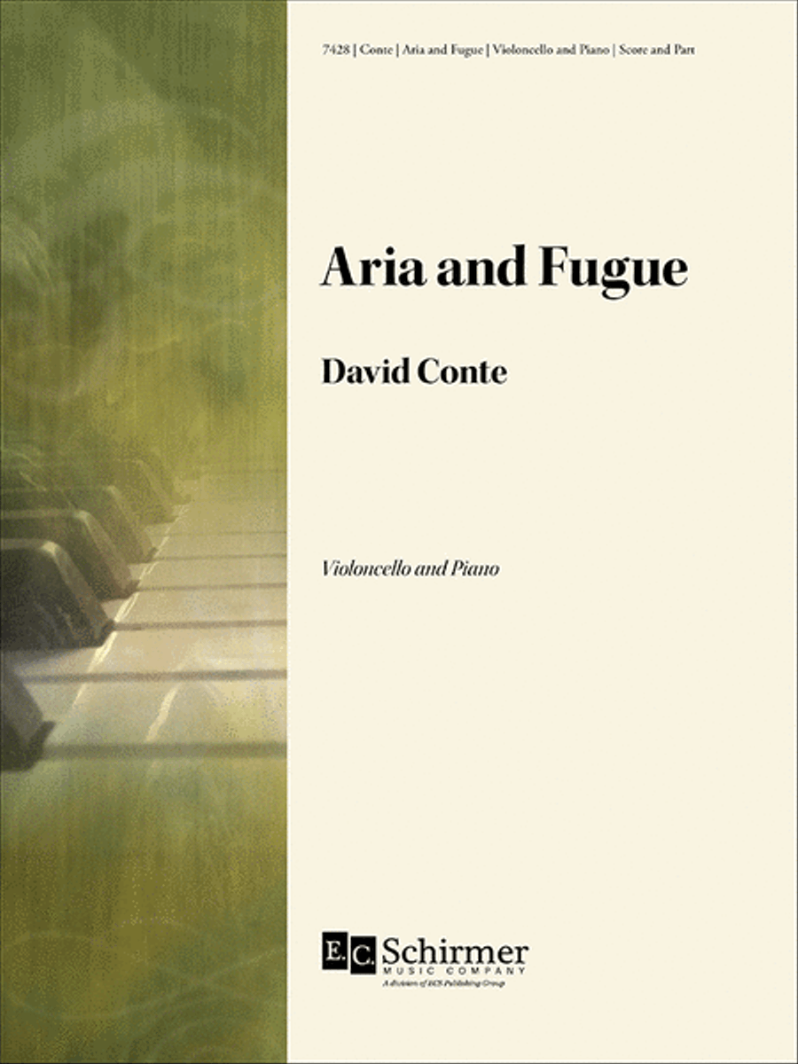 Aria and Fugue Aria and Fugue Piano Accompaniment scores gallery preview page 1