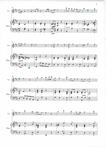 Lascia Ch'io Pianga - Violin and Piano